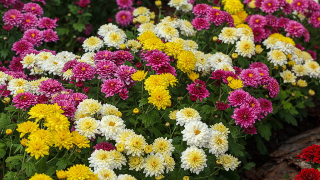 Crisantemo-colorido-1024x576 Flores de Inverno: Guia Completo para um Jardim Colorido